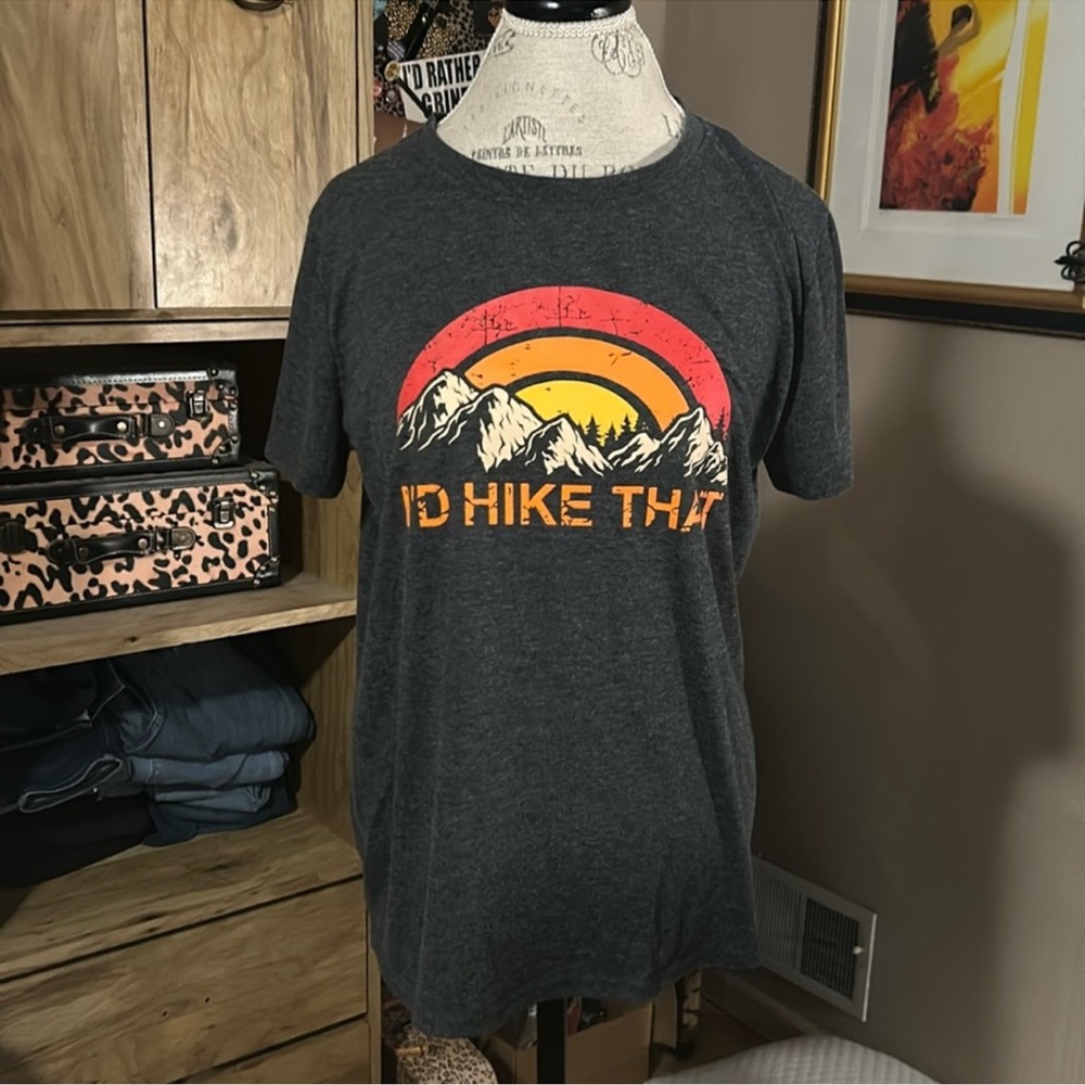 Take a hike nature Gray T-Shirt xl - Picture 7 of 8